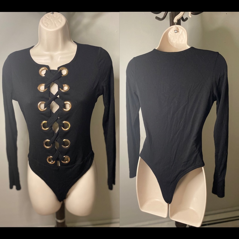 Open Front Bodysuit